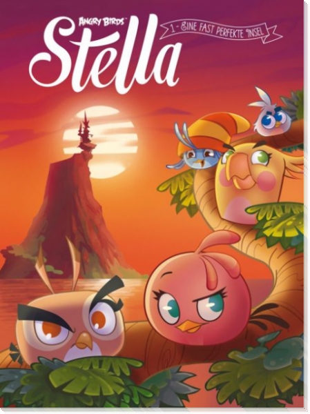 Angry Birds Stella 1: Eine fast perfekte Insel