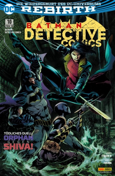 Batman - Detective Comics 10: Tödliches Duell - Orphan gegen Shiva!