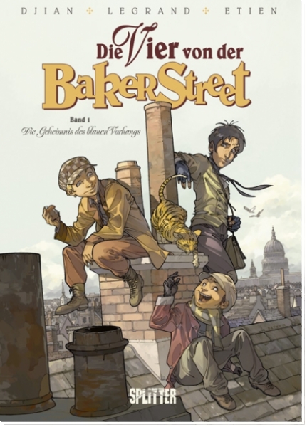 Die Vier von der Baker Street 1: Das Geheimnis des blauen Vorhangs