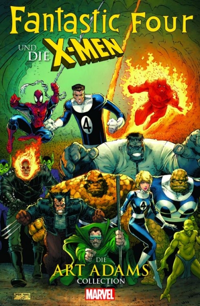Fantastic Four und die X-Men: Die Art Adams Collection