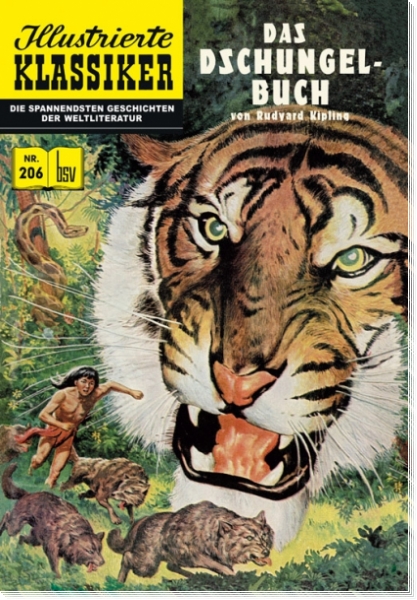 Illustrierte Klassiker 206 - Das Dschungelbuch nach Rudyard Kipling