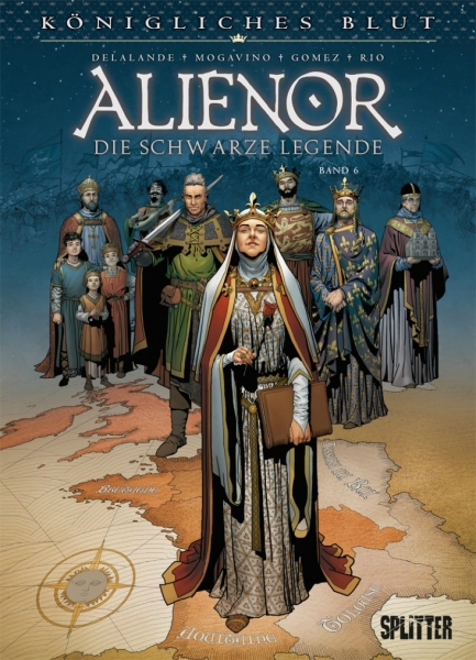 Königliches Blut Alienor - Die schwarze Legende 6