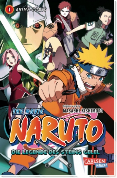 Naruto the Movie: Die Legende des Steins Gelel 1