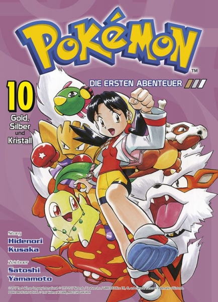 Pokémon Die ersten Abenteuer 10: Gold, Silber und Kristall