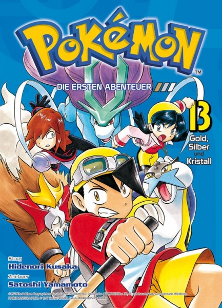 Pokémon Die ersten Abenteuer 13: Gold, Silber und Kristall