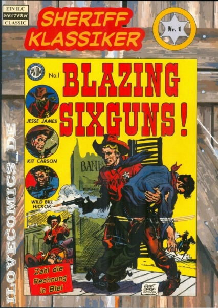 Sheriff Klassiker 1 - Blazing Sixguns