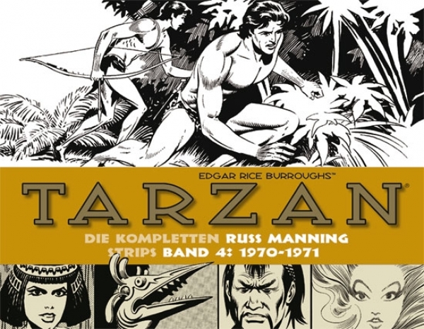 Tarzan: Die kompletten Russ Manning Strips Band 4 - 1970 - 1971