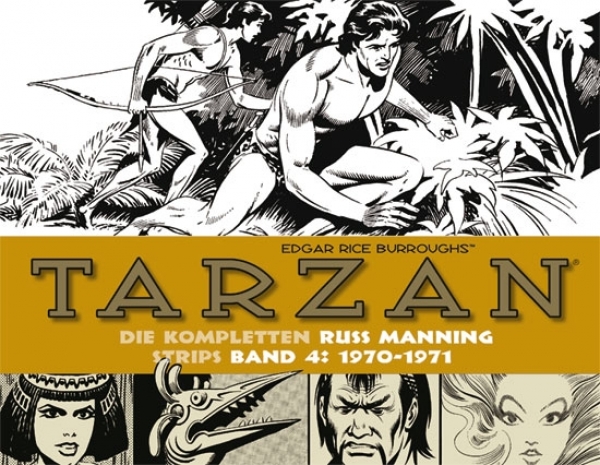 Tarzan: Die kompletten Russ Manning Strips Band 4 - 1970 - 1971