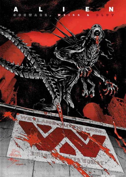 Alien - Schwarz, Weiss und Blut
