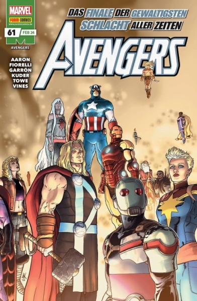 Avengers, Das, entscheidenden, Start, Ära, Ende, Rächer-Historie. Das, Ausgaben, großartigsten, Eine, an!, Schlacht, treten, alles, große, Multiversums, Urzeit-Avengers, Erde-616, Die, Aaron!