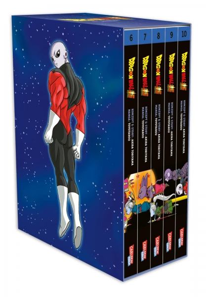 Dragon Ball Super Bände 6-10 im Sammelschuber mit Extra