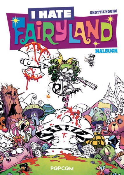 I hate Fairyland – Malbuch