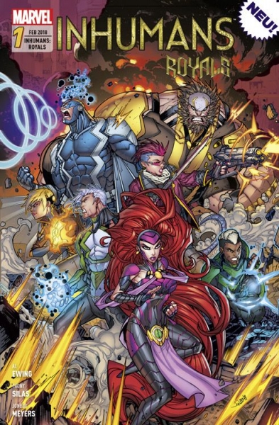 Inhumans: Royals 1: Die Zukunft wartet nicht