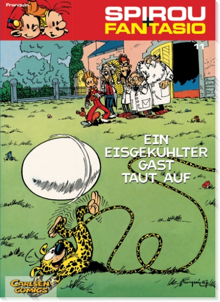 Spirou & Fantasio 11: Ein eisgekühlter Gast taut auf