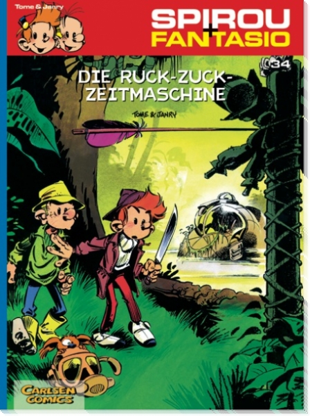 Spirou & Fantasio 34: Die Ruck-Zuck-Zeitmaschine