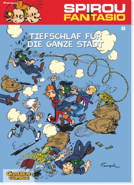 Spirou & Fantasio 8: Tiefschlaf für die ganze Stadt