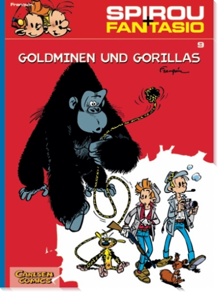 Spirou & Fantasio 9: Goldminen und Gorillas