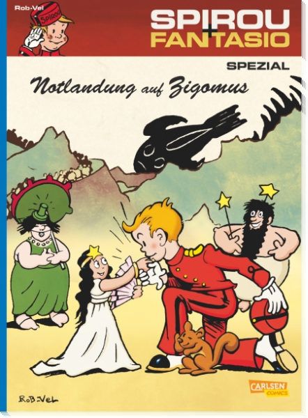 Spirou & Fantasio Spezial 18: Notlandung in Zigomus