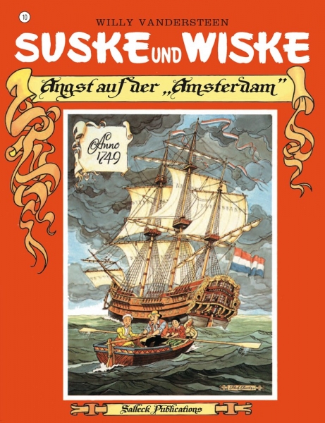 Suske und Wiske 10: Angst auf der »Amstersdam«